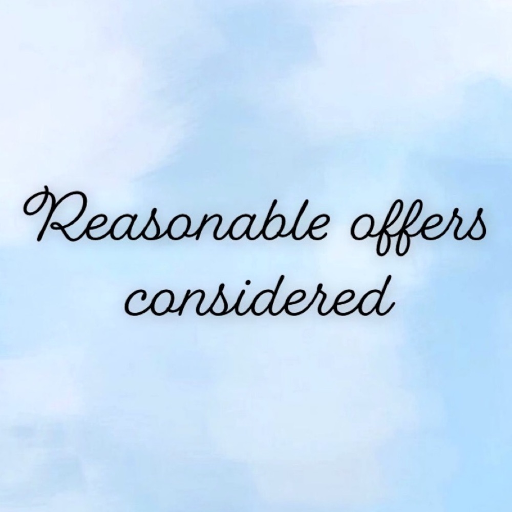 Will take into consideration reasonable offers 👓